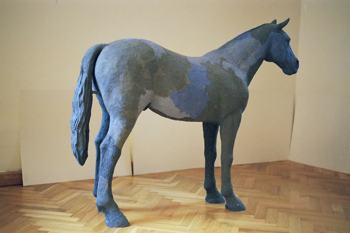 Escultura en Papel Reciclado